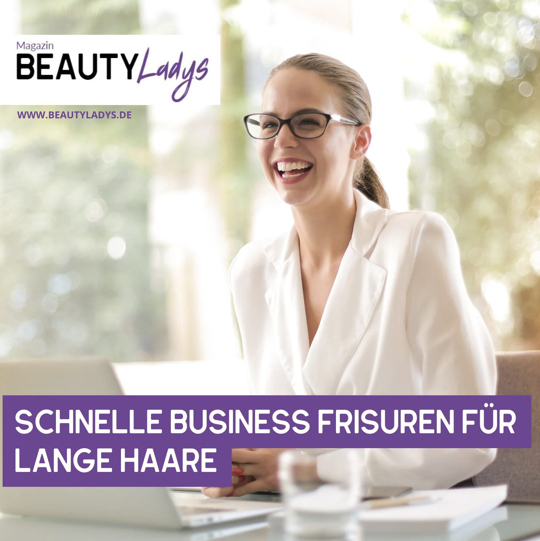 Schnelle Business Frisuren für lange Haare