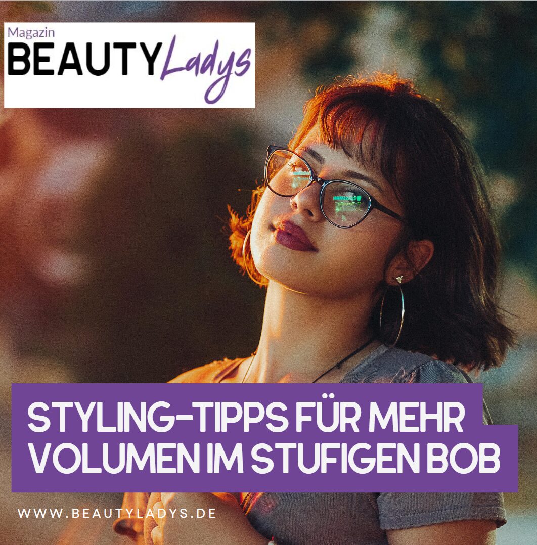 Styling-Tipps für mehr Volumen im stufigen Bob