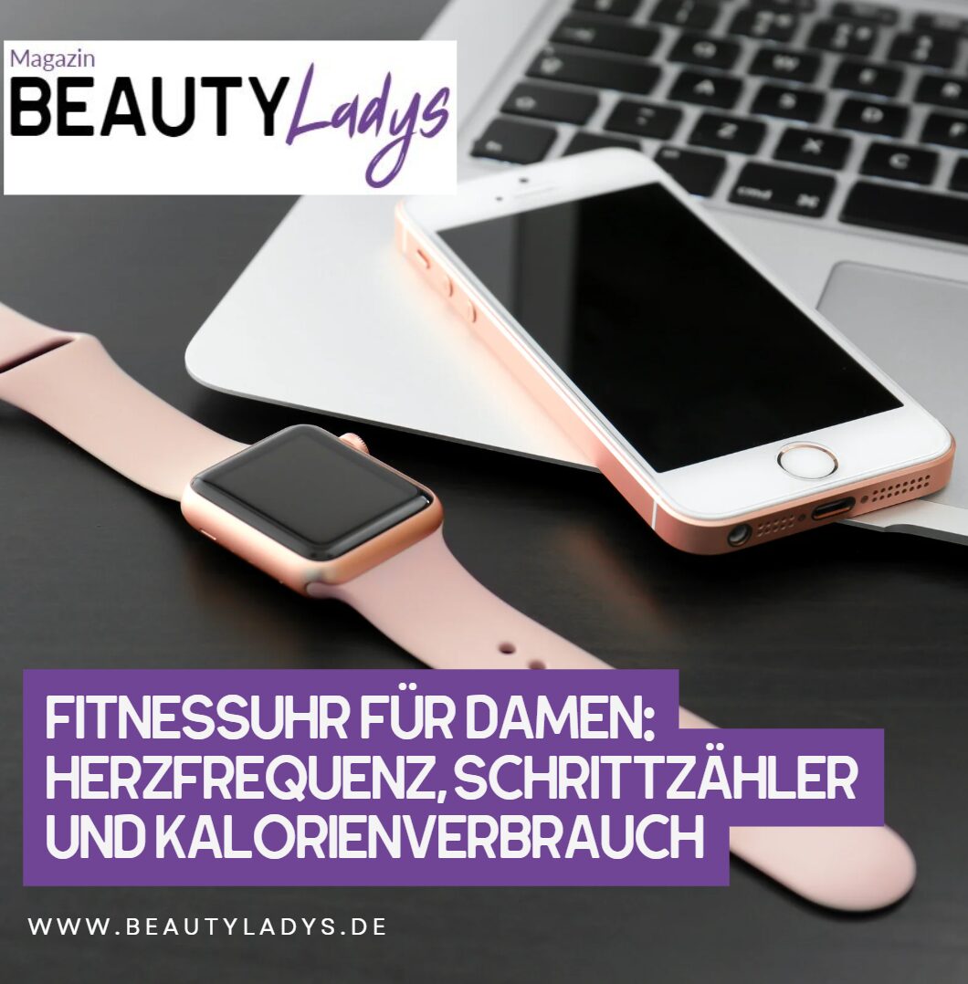 Fitnessuhr für Damen Herzfrequenz, Schrittzähler und Kalorienverbrauch Fitnessuhr für Damen Herzfrequenz, Schrittzähler und Kalorienverbrauch
