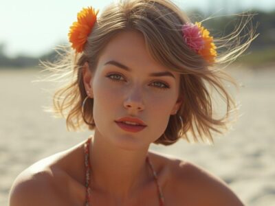 Hippie Frisur kurze Haare So stylst du den Boho-Look mit echtem Look der 70er