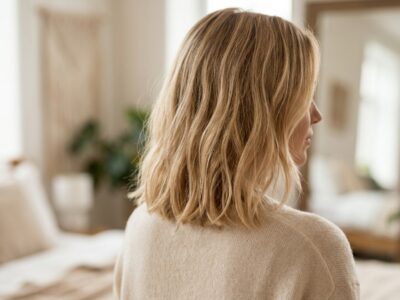 Frisuren für dünnes Haar mittellang Der Stufenschnitt zur optischen Fülle